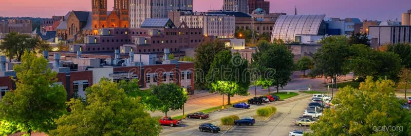 Akron skyline