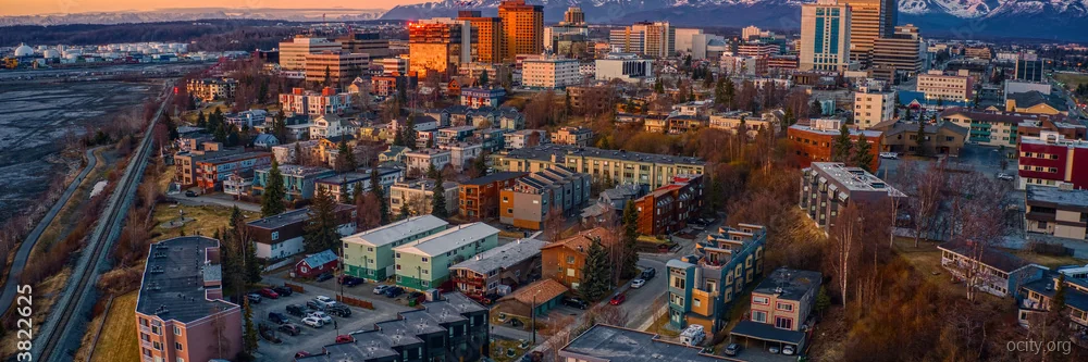 Anchorage skyline