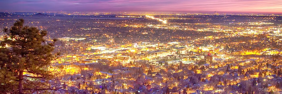 Boulder skyline