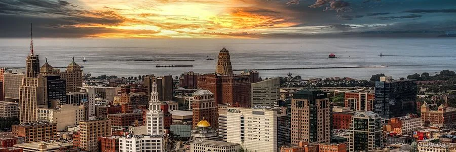 Buffalo skyline