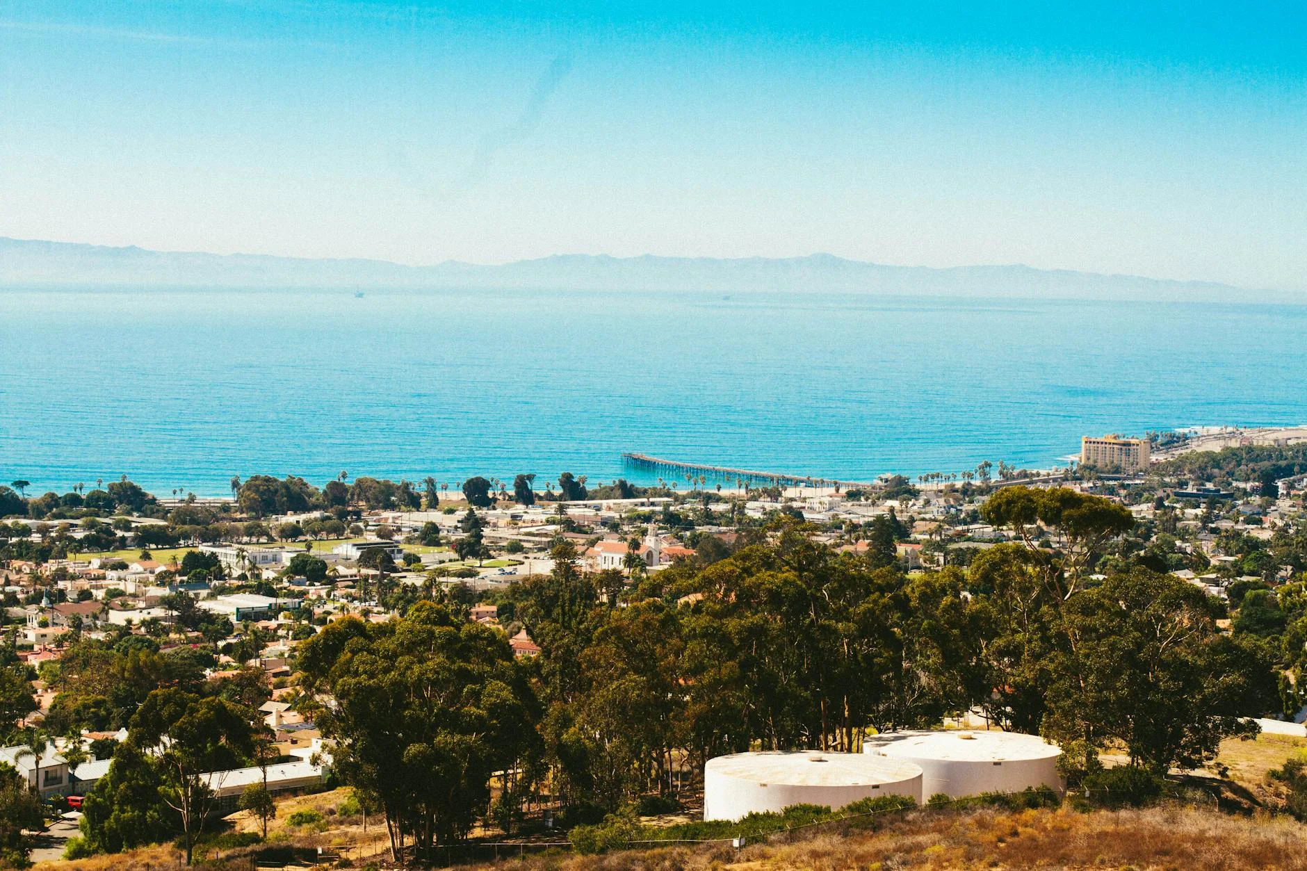 San Buenaventura (Ventura) skyline