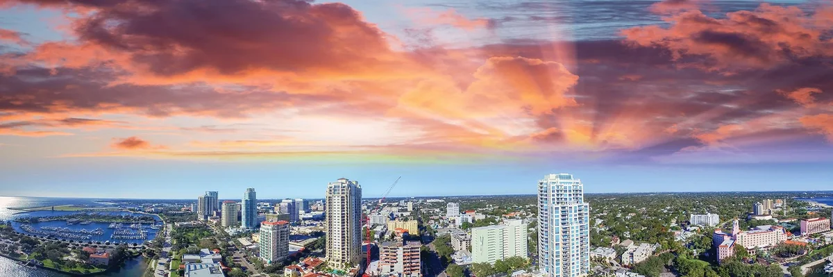 St. Petersburg skyline